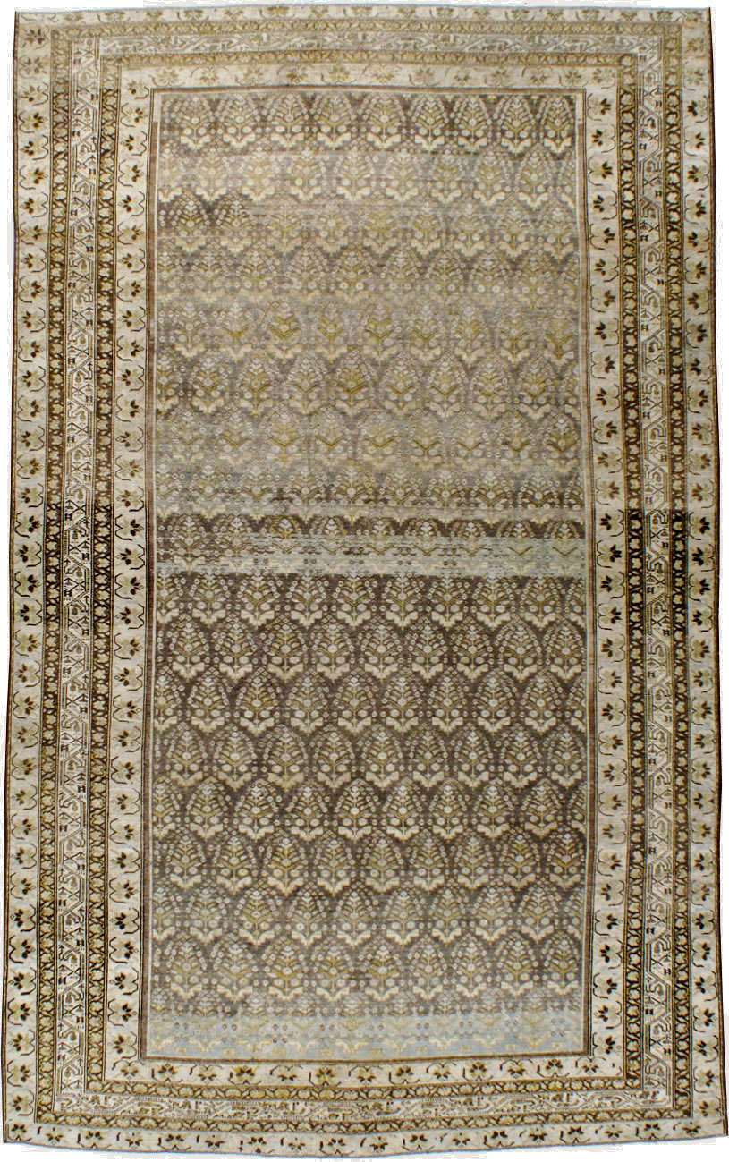 Vintage Persian Malayer Carpet, No.24325 - Staging