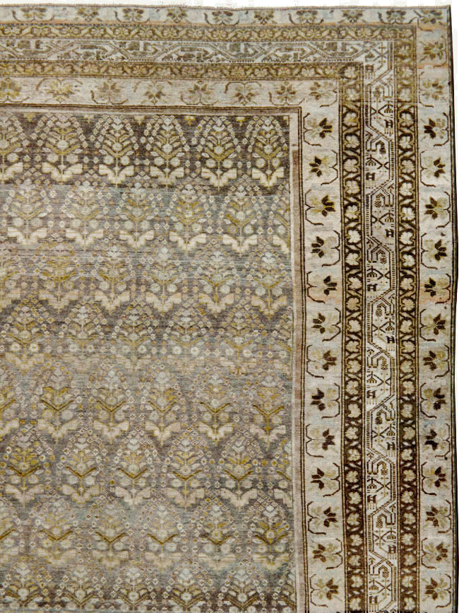Vintage Persian Malayer Carpet, No.24325 - Staging
