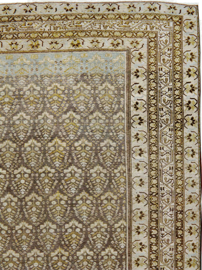 Vintage Persian Malayer Carpet, No.24325 - Staging