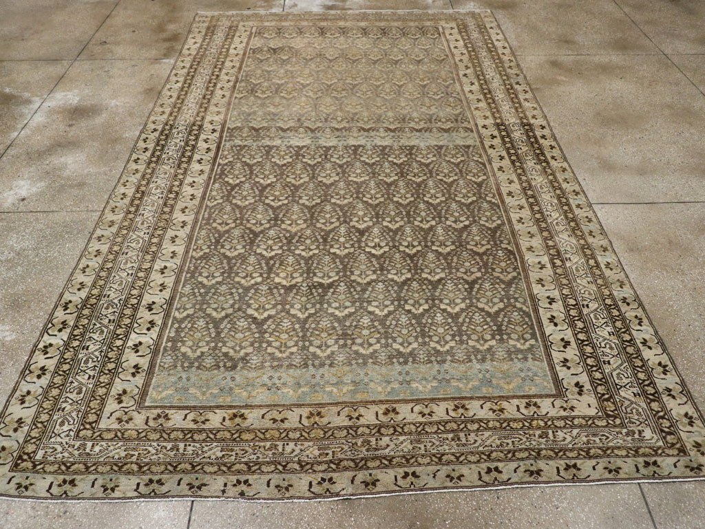 Vintage Persian Malayer Carpet, No.24325 - Staging