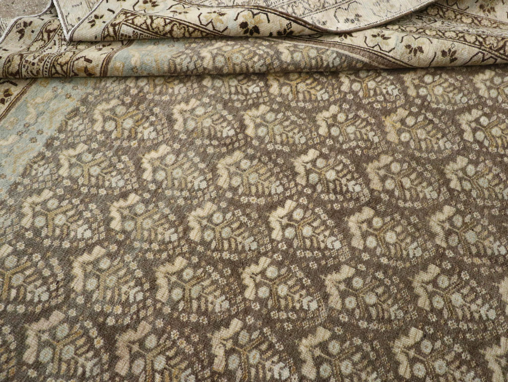 Vintage Persian Malayer Carpet, No.24325 - Staging