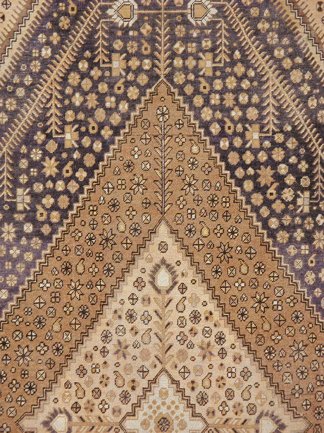 Antique East Turkestan Khotan Gallery Carpet, No.24337 - Staging