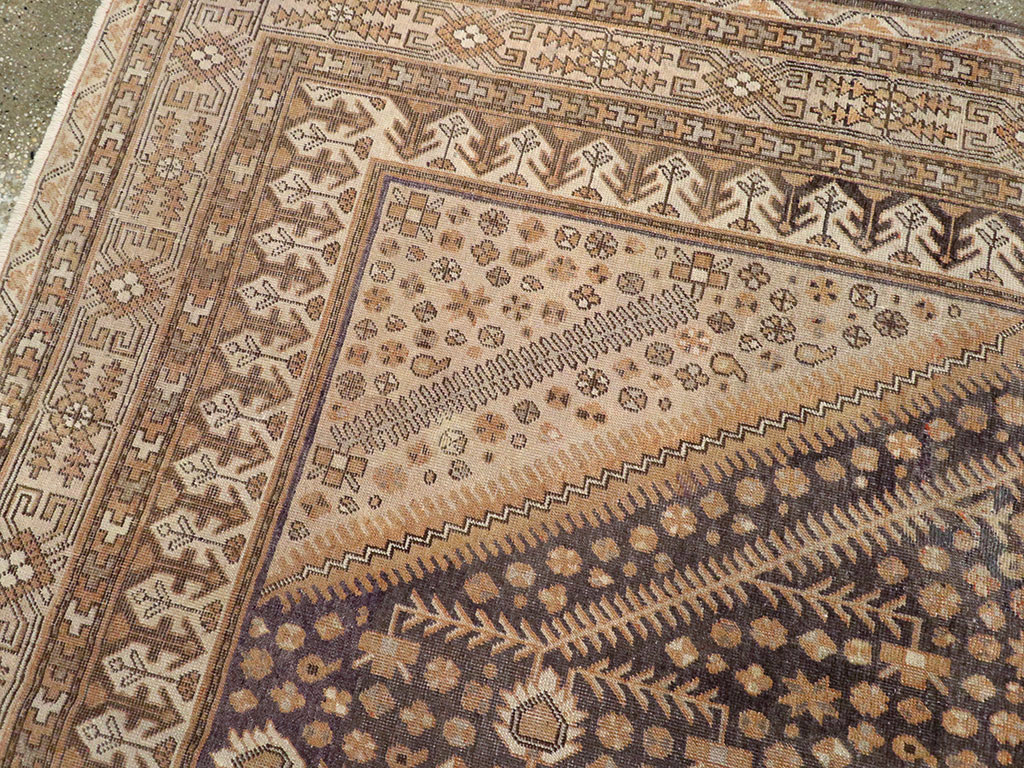 Antique East Turkestan Khotan Gallery Carpet, No.24337 - Staging