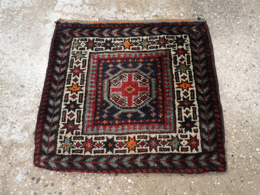 Vintage Persian Baluch Bag (Pair: 1 of 2), No.24338 - Staging