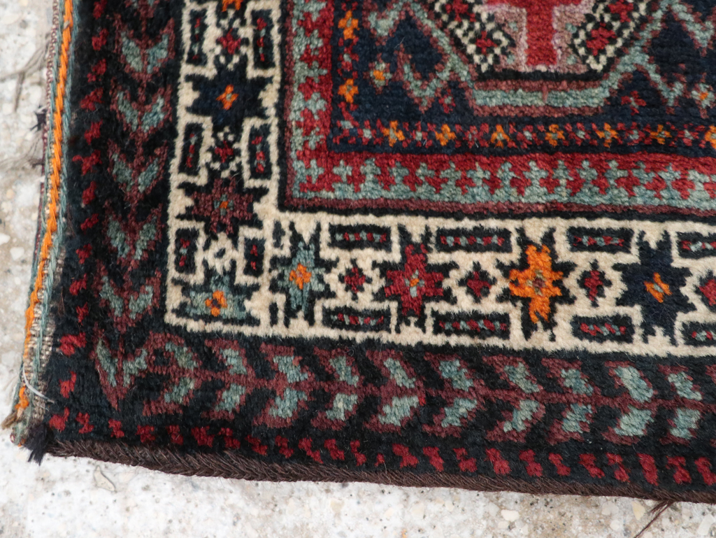 Vintage Persian Baluch Bag (Pair: 1 of 2), No.24338 - Staging