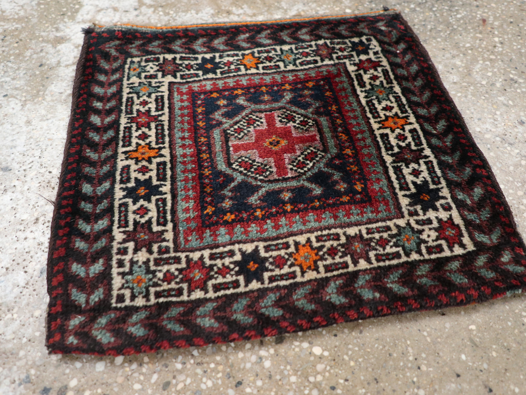 Vintage Persian Baluch Bag (Pair: 1 of 2), No.24338 - Staging