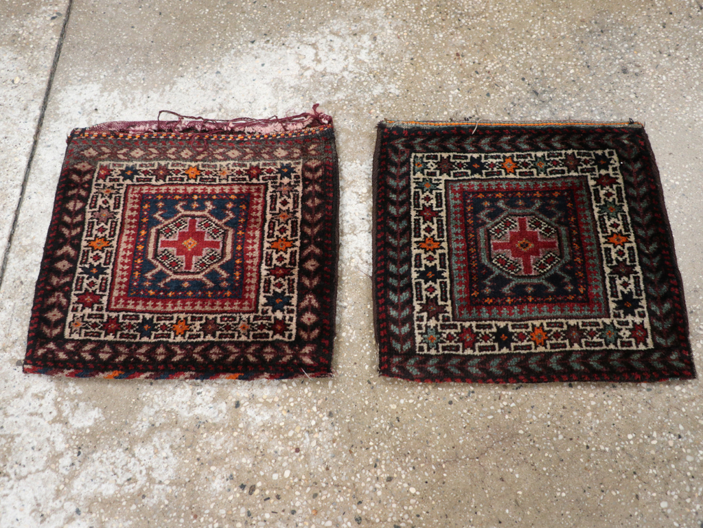 Vintage Persian Baluch Bag (Pair: 1 of 2), No.24338 - Staging