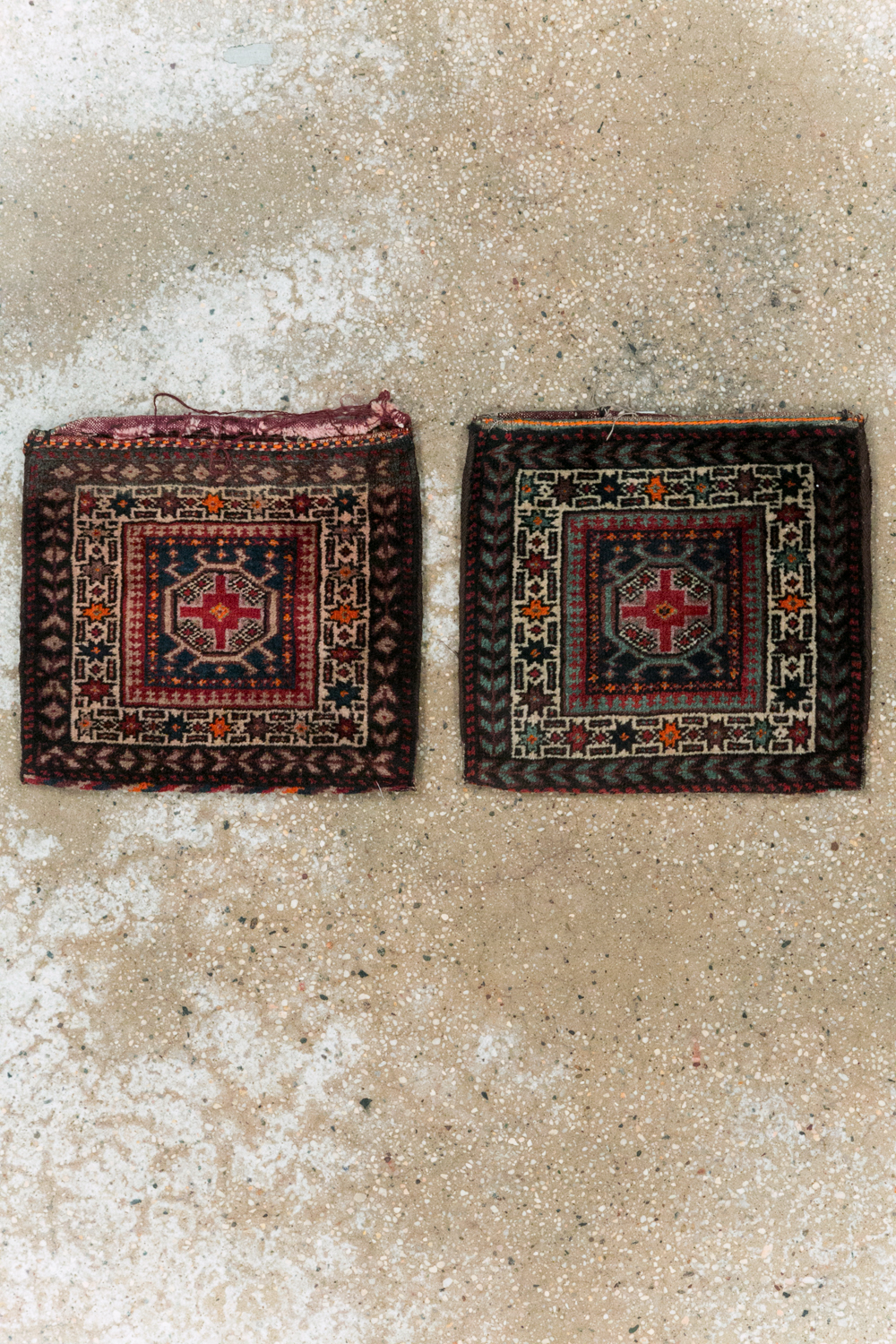 Vintage Persian Baluch Bag (Pair: 1 of 2), No.24338 - Staging