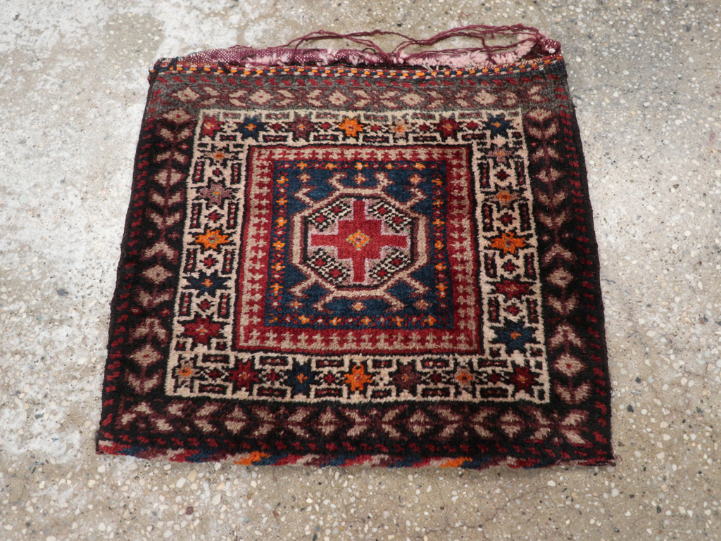 Vintage Persian Baluch Bag (Pair: 2 of 2), No.24339 - Staging