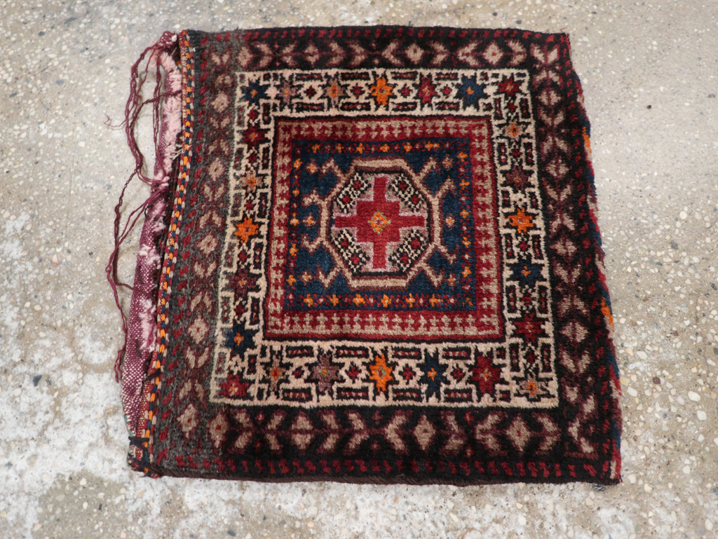 Vintage Persian Baluch Bag (Pair: 2 of 2), No.24339 - Staging