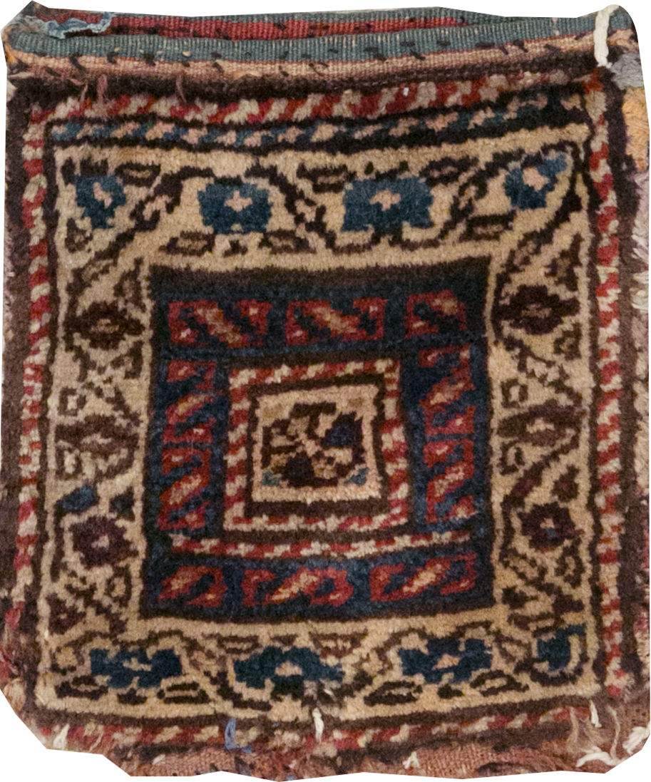 Vintage Persian Shiraz Bag, No.24340 - Staging
