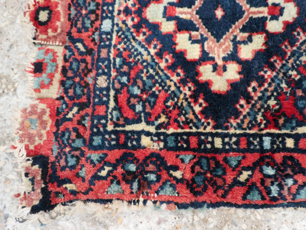 Vintage Persian Afshar Bag (Pair: 1 of 2), No.24341 - Staging