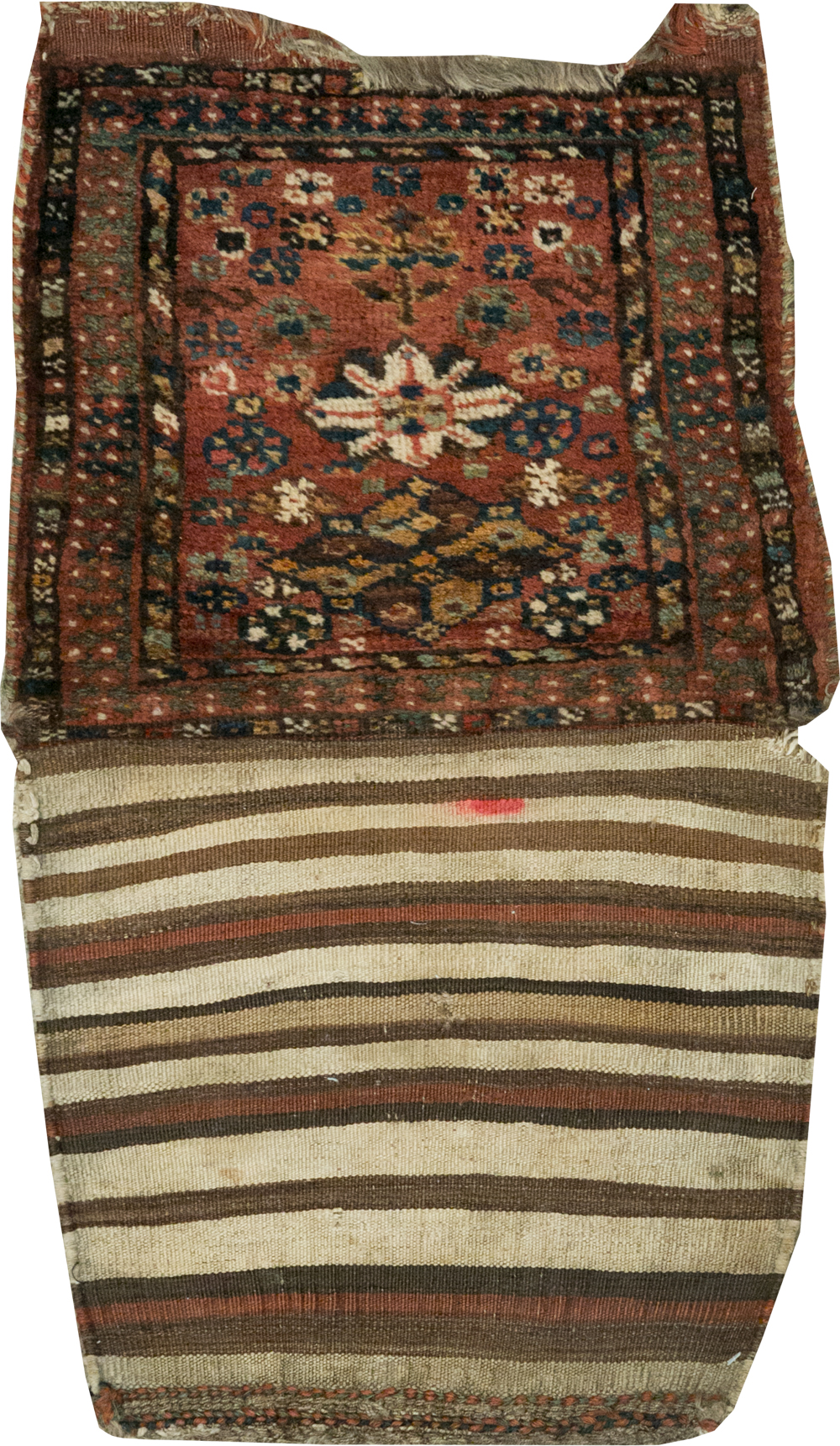 Vintage Persian Kurdish Bag, No.24342 - Staging