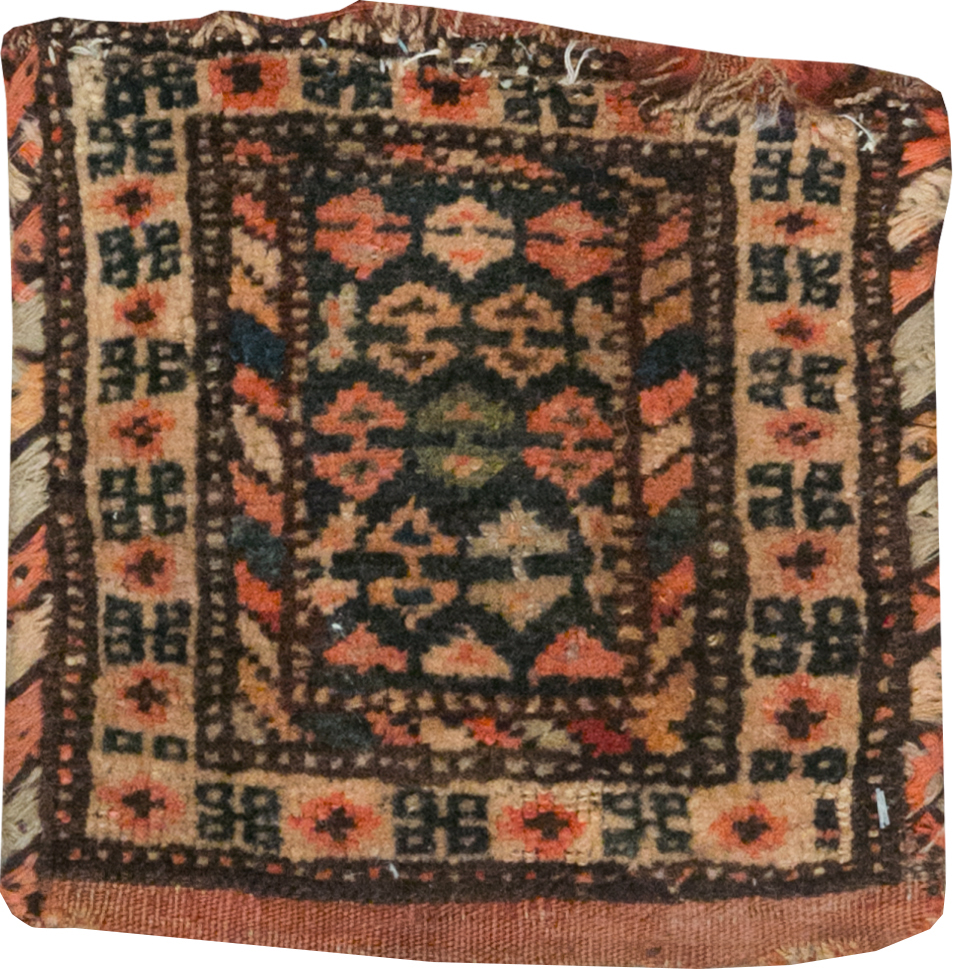 Vintage Persian Shiraz Bag, No.24343 - Staging