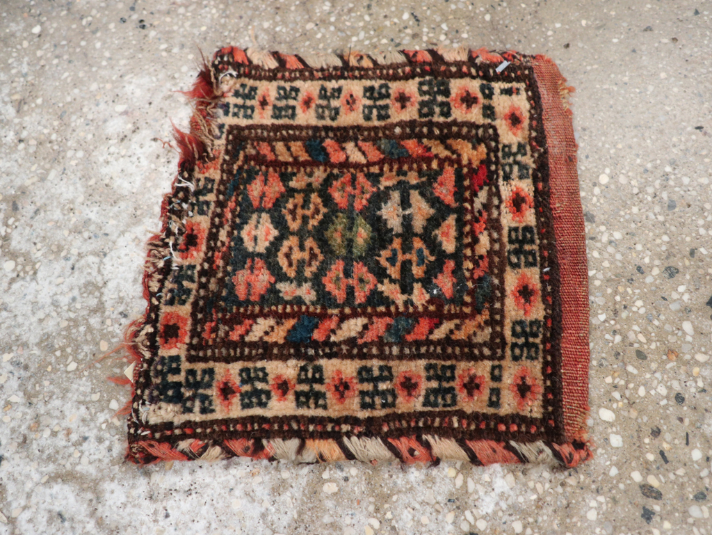 Vintage Persian Shiraz Bag, No.24343 - Staging