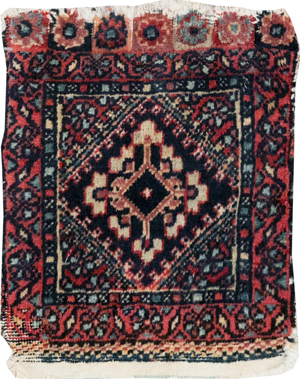 Vintage Persian Afshar Bag (Pair: 2 of 2), No.24344 - Staging