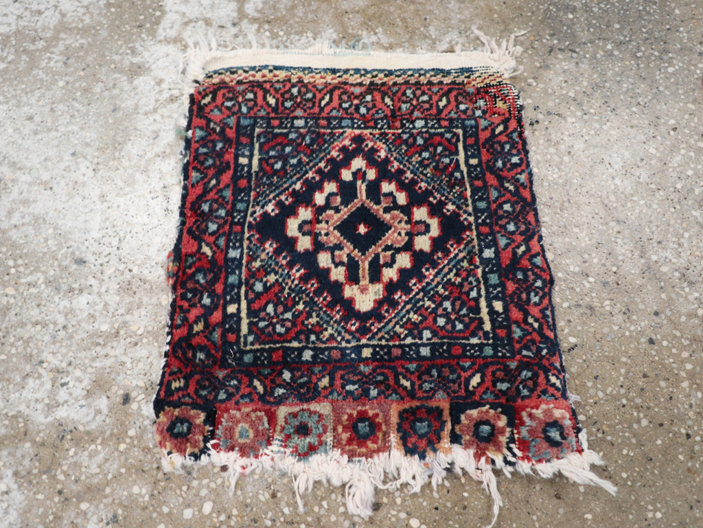 Vintage Persian Afshar Bag (Pair: 2 of 2), No.24344 - Staging