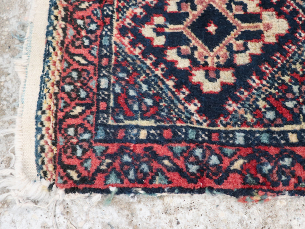 Vintage Persian Afshar Bag (Pair: 2 of 2), No.24344 - Staging