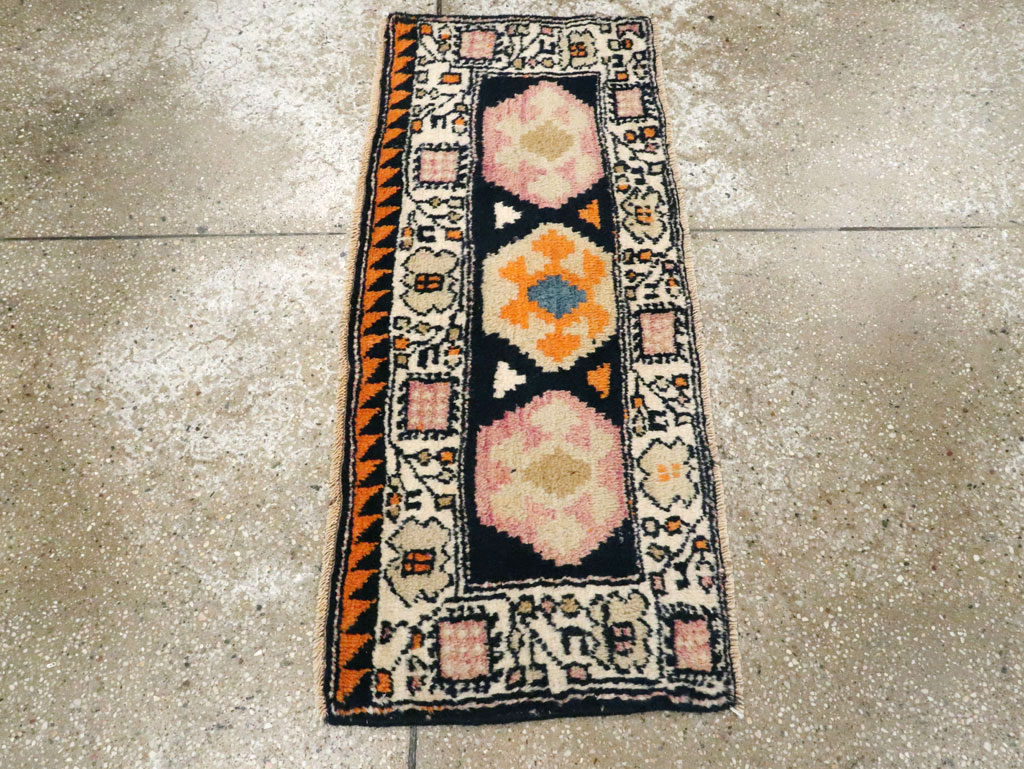 Vintage Persian Northwest Rug (Pair: 2 of 2), No.24346 - Staging