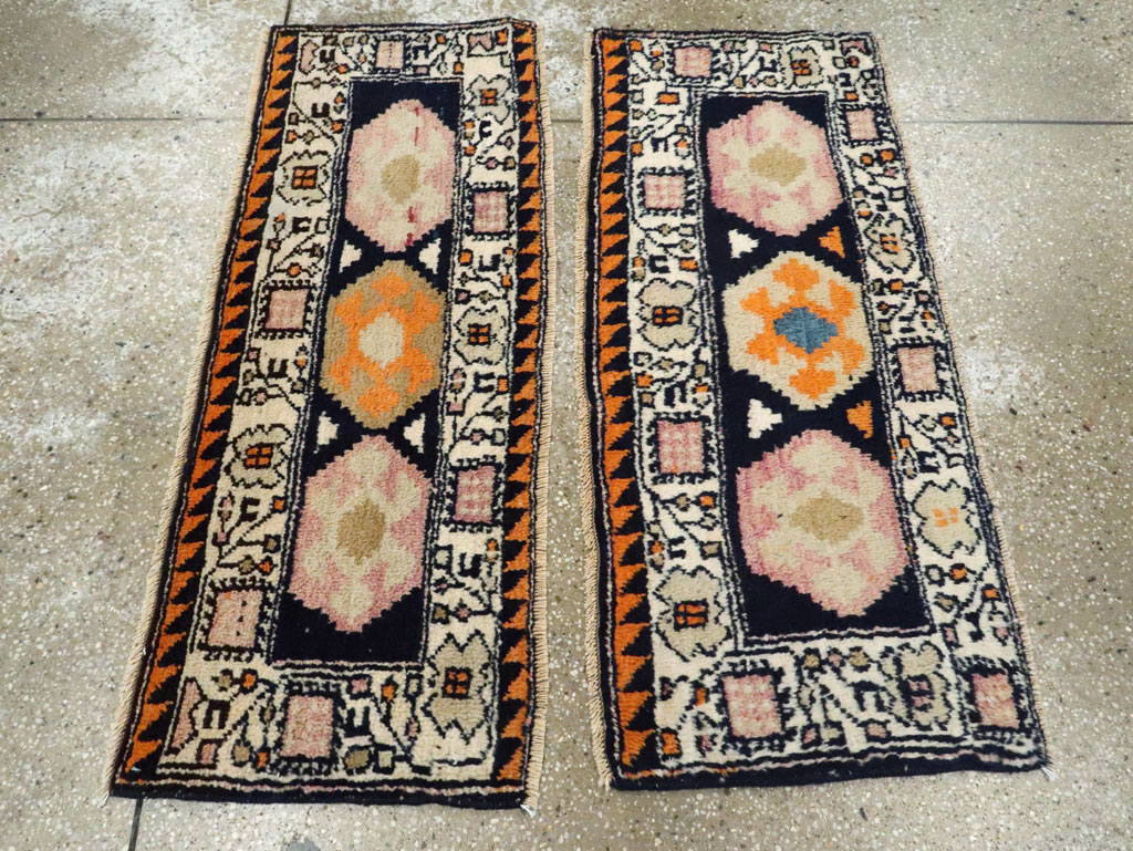 Vintage Persian Northwest Rug (Pair: 2 of 2), No.24346 - Staging