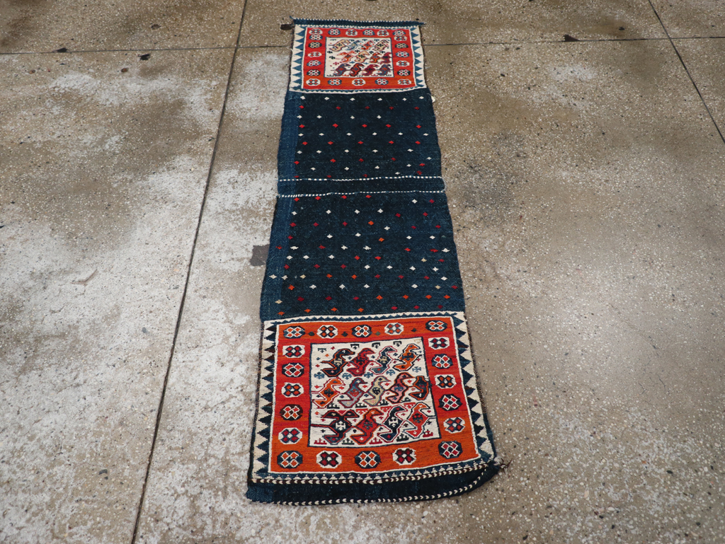 Vintage Persian Soumak Bag, No.24350 - Staging