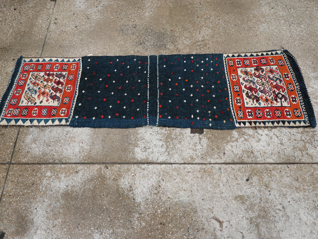 Vintage Persian Soumak Bag, No.24350 - Staging