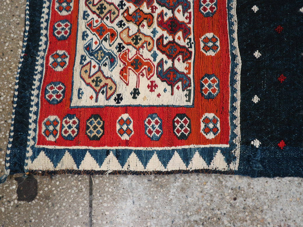 Vintage Persian Soumak Bag, No.24350 - Staging