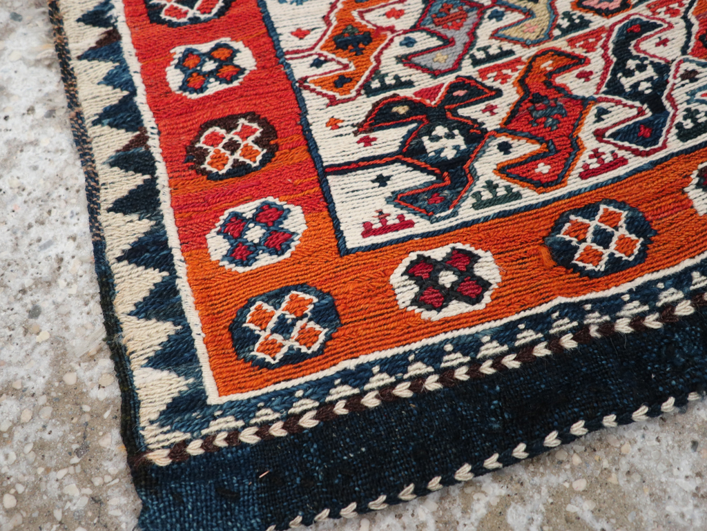 Vintage Persian Soumak Bag, No.24350 - Staging