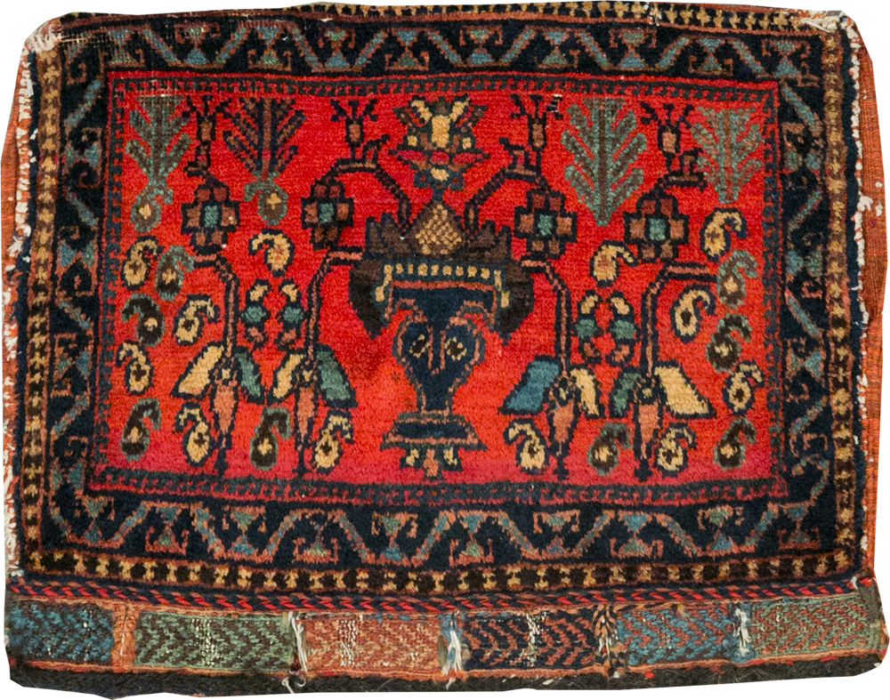 Vintage Persian Afshar Bag, No.24351 - Staging