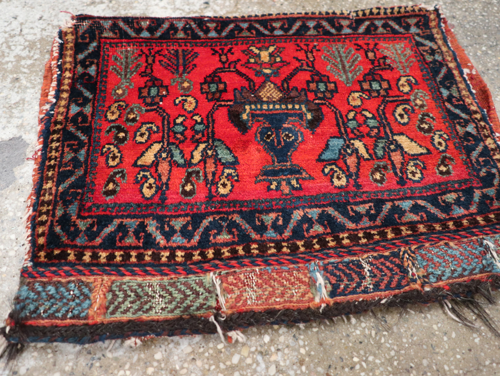 Vintage Persian Afshar Bag, No.24351 - Staging