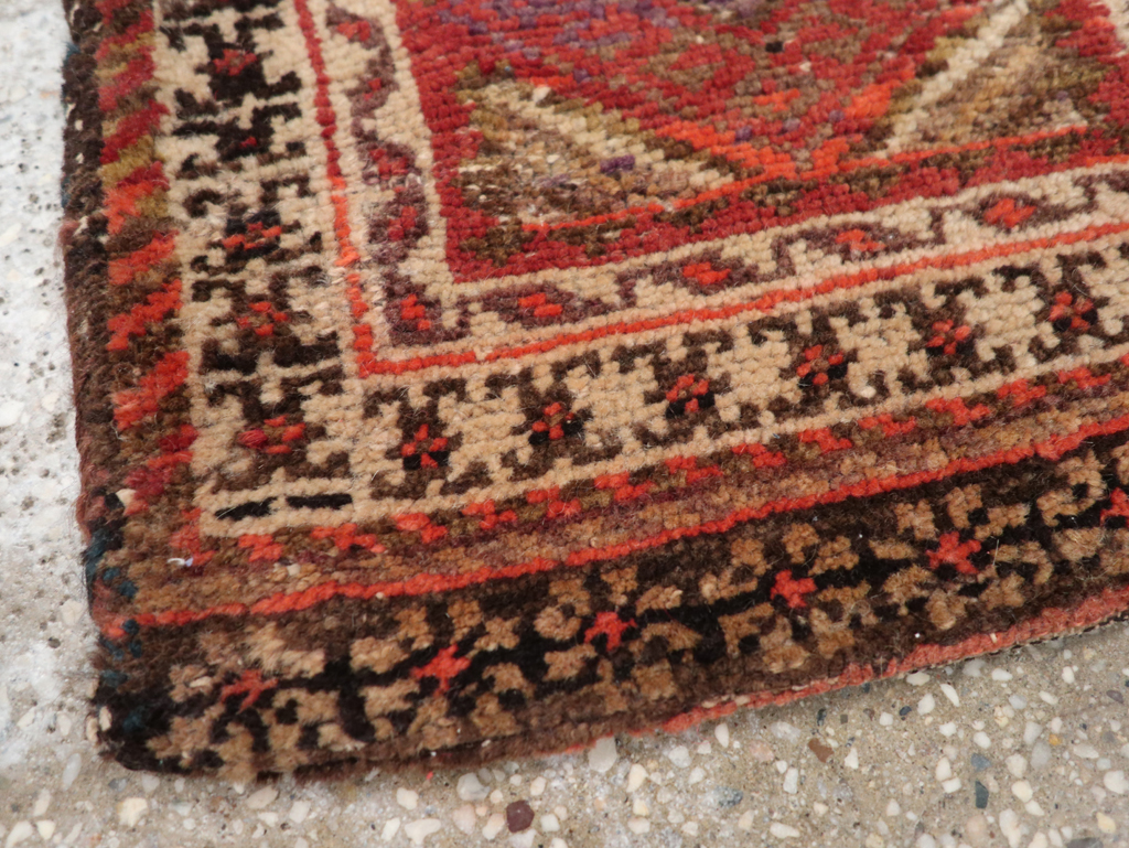 Vintage Persian Kurdish Bag, No.24352 - Staging