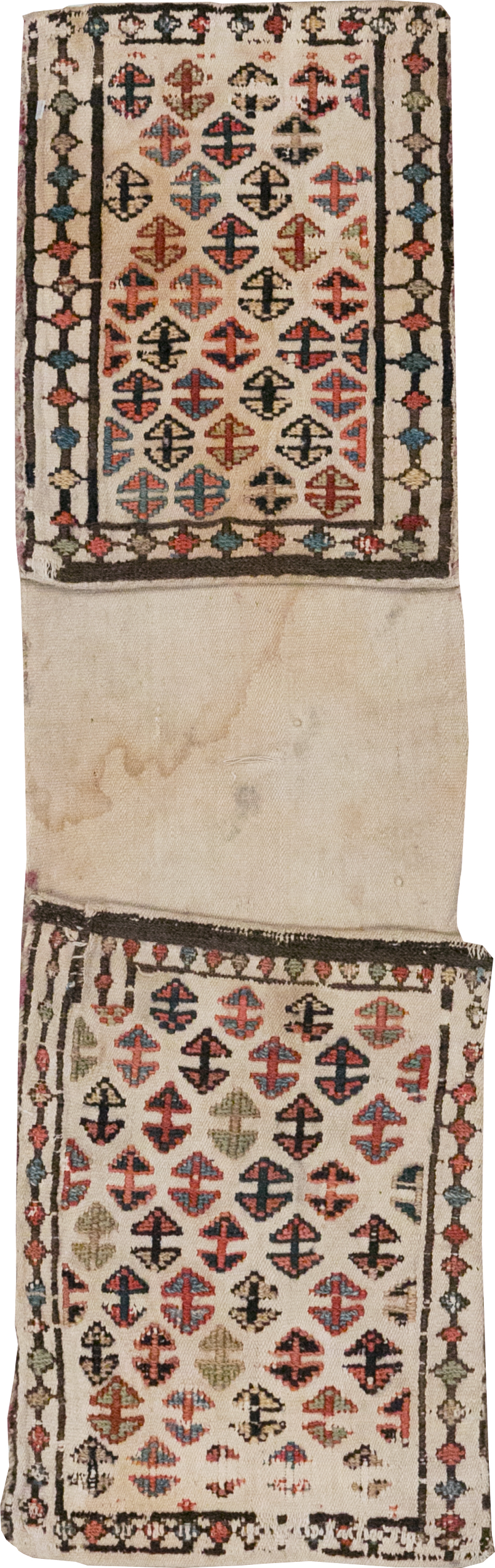 Vintage Persian Kilim Bag, No.24355 - Staging