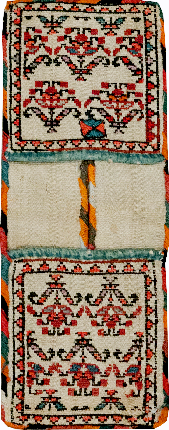 Vintage Persian Kilim Bag, No.24358 - Staging