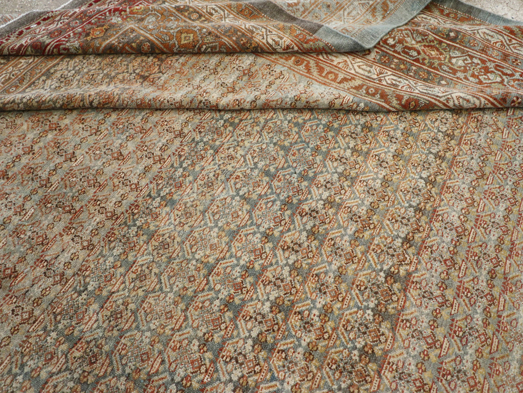 Antique Persian Malayer Carpet, No.24359 - Staging