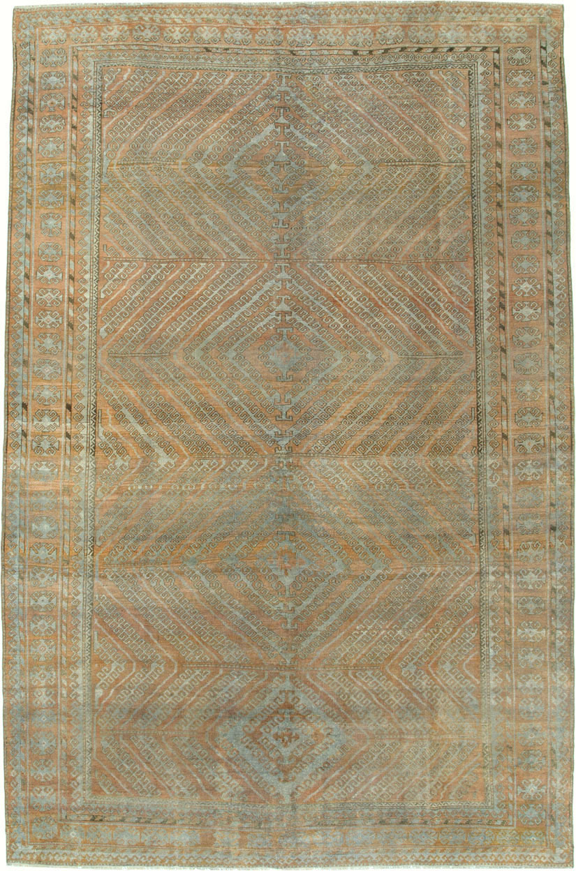 Vintage Central Asian Baluch Carpet, No.24361 - Staging