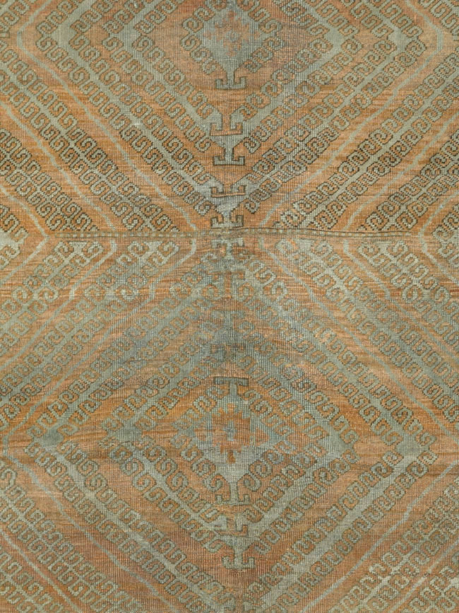 Vintage Central Asian Baluch Carpet, No.24361 - Staging