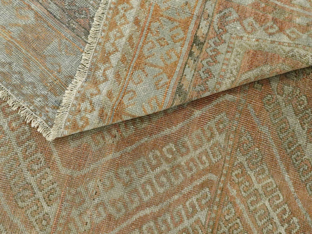 Vintage Central Asian Baluch Carpet, No.24361 - Staging