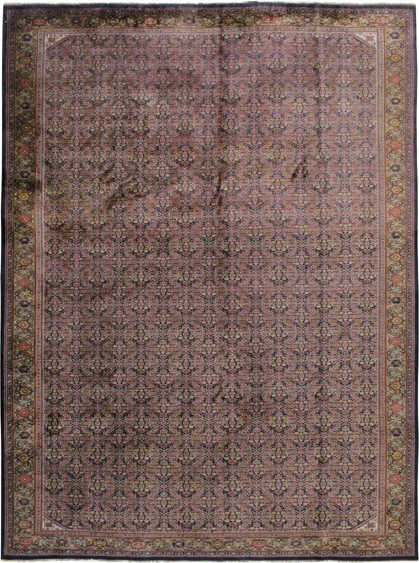 Antique Indian Lahore Carpet, No.24362 - Staging