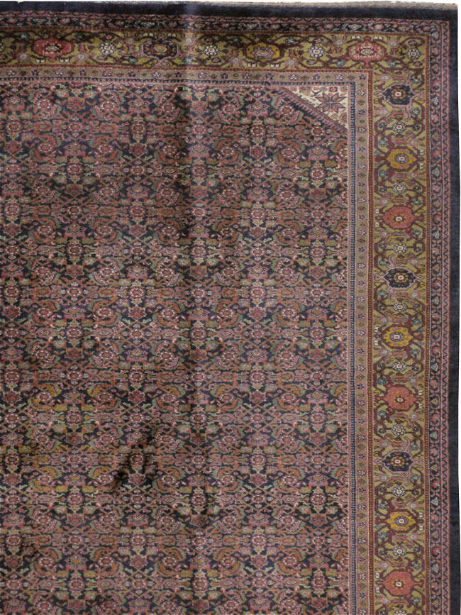 Antique Indian Lahore Carpet, No.24362 - Staging