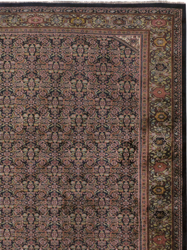 Antique Indian Lahore Carpet, No.24362 - Staging