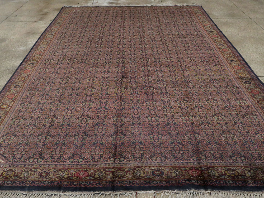 Antique Indian Lahore Carpet, No.24362 - Staging