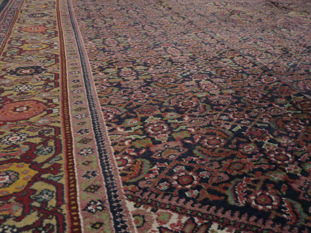 Antique Indian Lahore Carpet, No.24362 - Staging