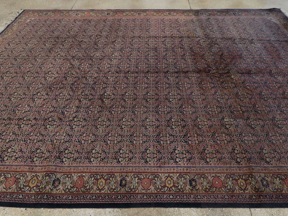 Antique Indian Lahore Carpet, No.24362 - Staging