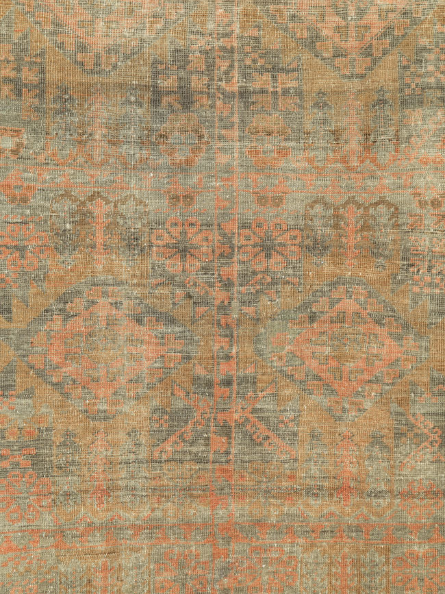 Vintage Persian Baluch Rug, No.24363 - Staging