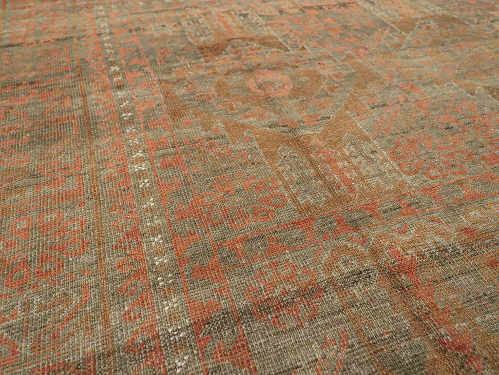 Vintage Persian Baluch Rug, No.24363 - Staging