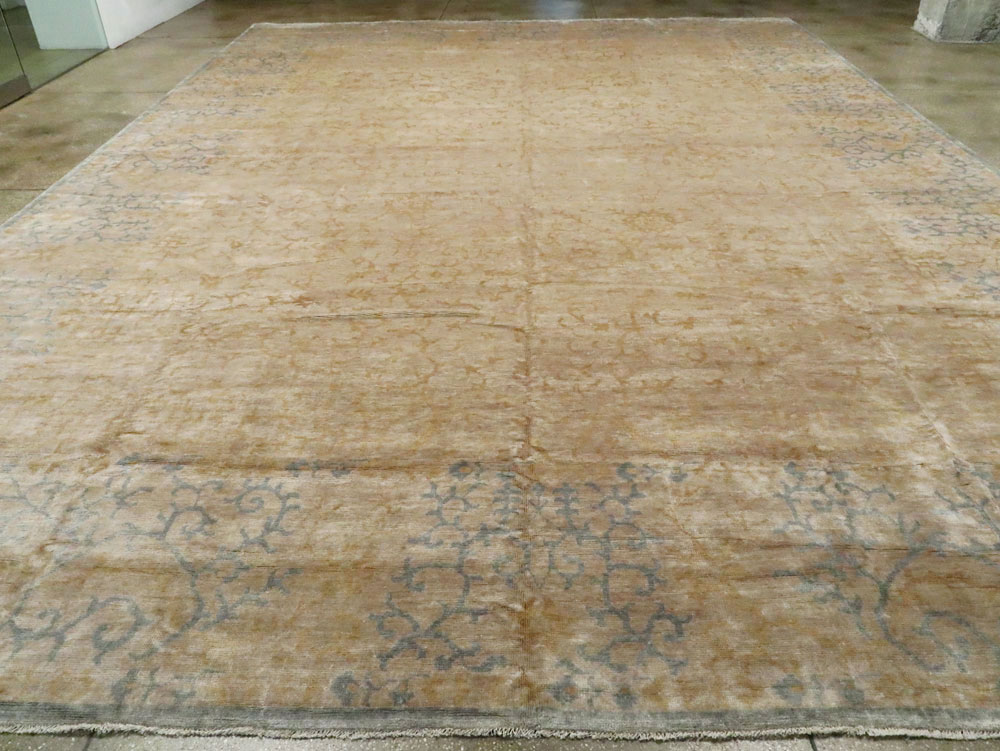 Modern East Turkestan Khotan Carpet, No.24370 - Staging