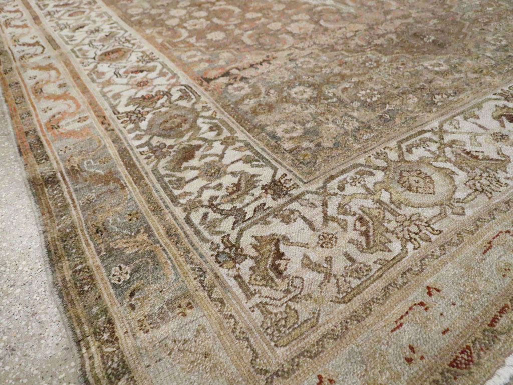 Antique Persian Bibikabad Carpet, No.24388 - Staging