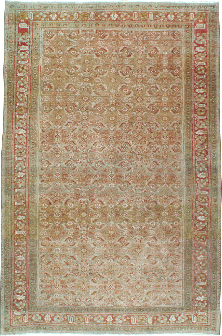 Antique Persian Malayer Carpet, No.24392 - Staging