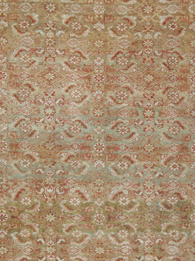 Antique Persian Malayer Carpet, No.24392 - Staging