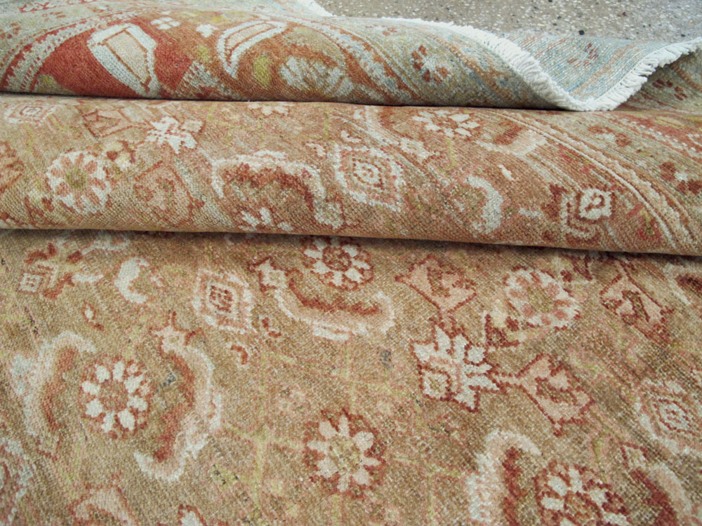 Antique Persian Malayer Carpet, No.24392 - Staging